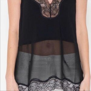 Esley Tops - Black Lace Cami Esley Tops - Black Lace Cami